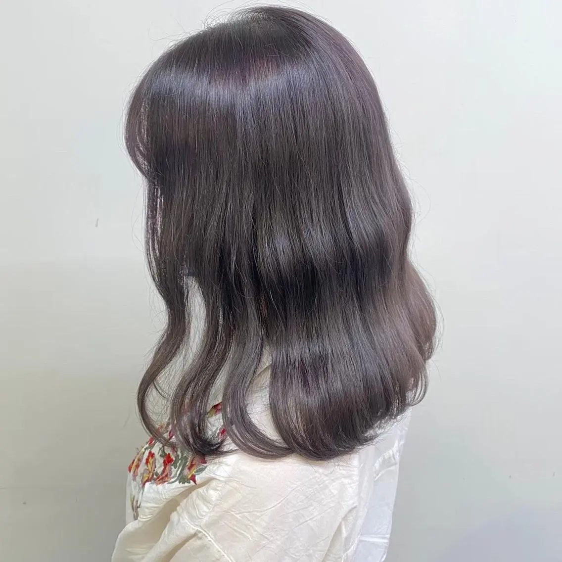 ミディアム パーマ ヘアアレンジ 💕上野美容師☁ ブリーチ💖サワのヘアスタイル
