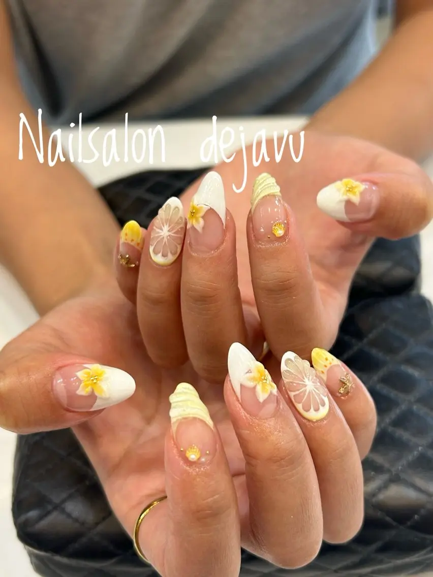 ネイル 持ち込み ハンドネイル Nailsalon Dejavuのネイルデザイン