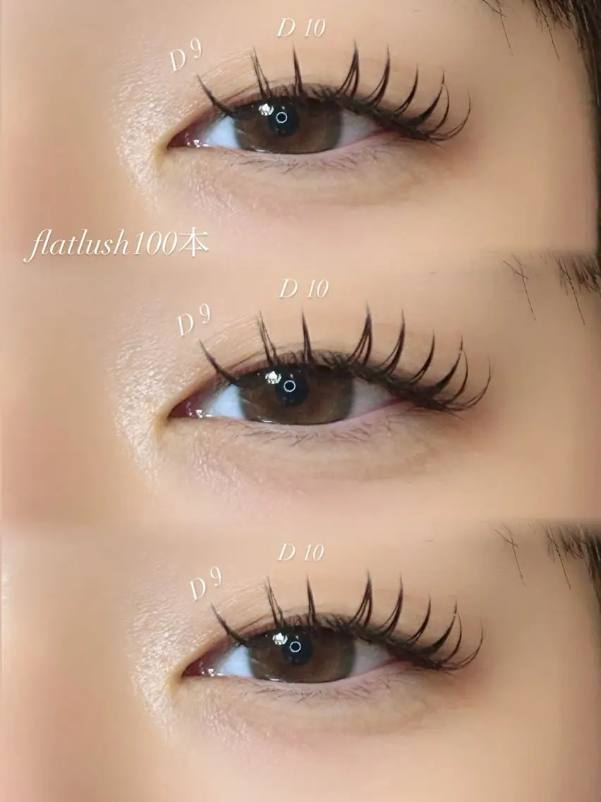 マツエク・マツパ 束感まつ毛 フラットラッシュ マツエク Ns.nail& eyebrow南瑠華のマツエク・マツパデザイン