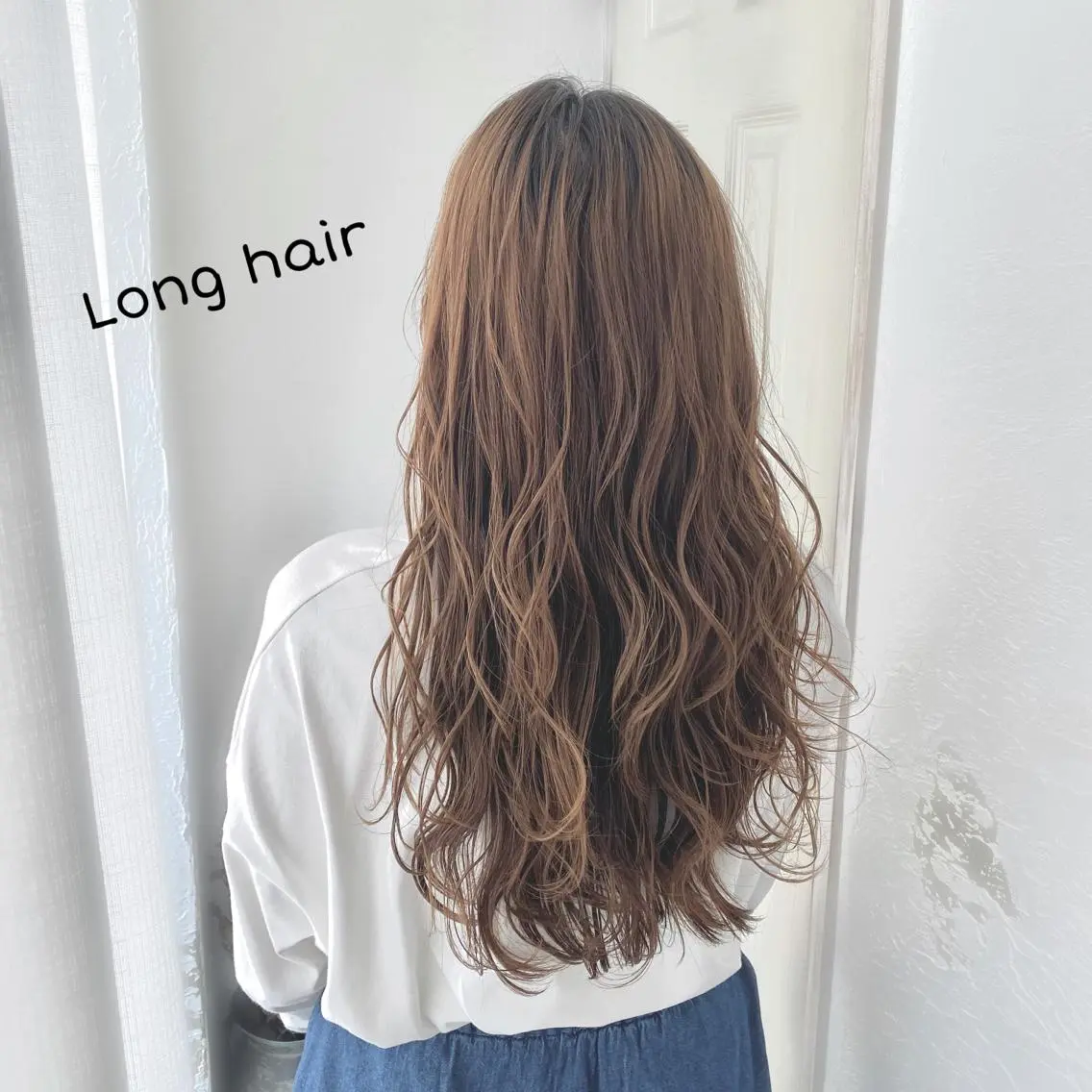 ロング ヘアアレンジ 🍑もも 🍑のヘアスタイル