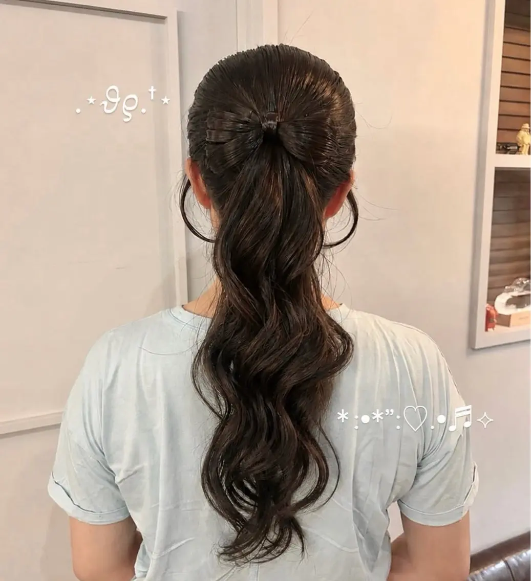 ヘアアレンジ ★透明感カラー MIYU⋆.ೃ࿔*:のヘアスタイル