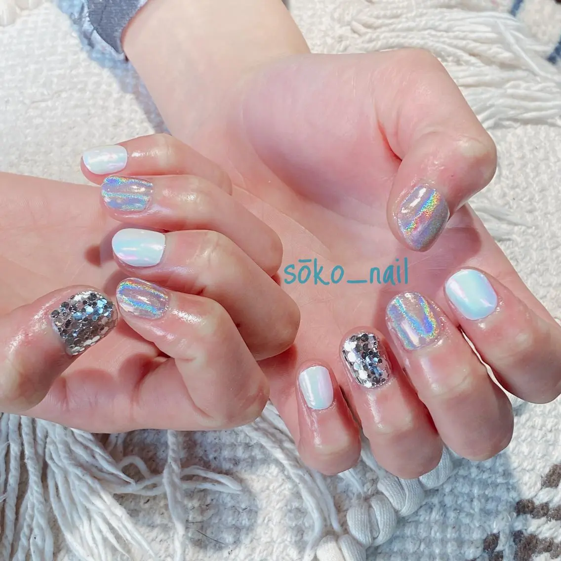 ネイル ハンドネイル megu  / sōko nailのネイルデザイン