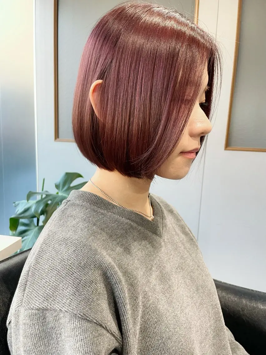 ショート カット ヘアカラー 町田 光瑠のヘアスタイル