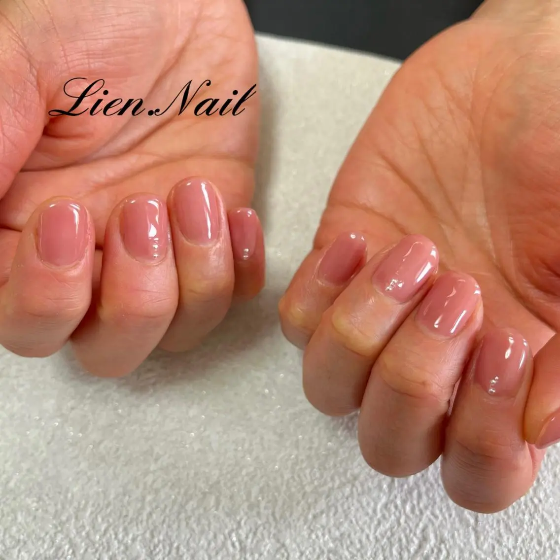ネイル ワンカラーネイル ハンドネイル Lien.Nail リアン.ネイルのネイルデザイン