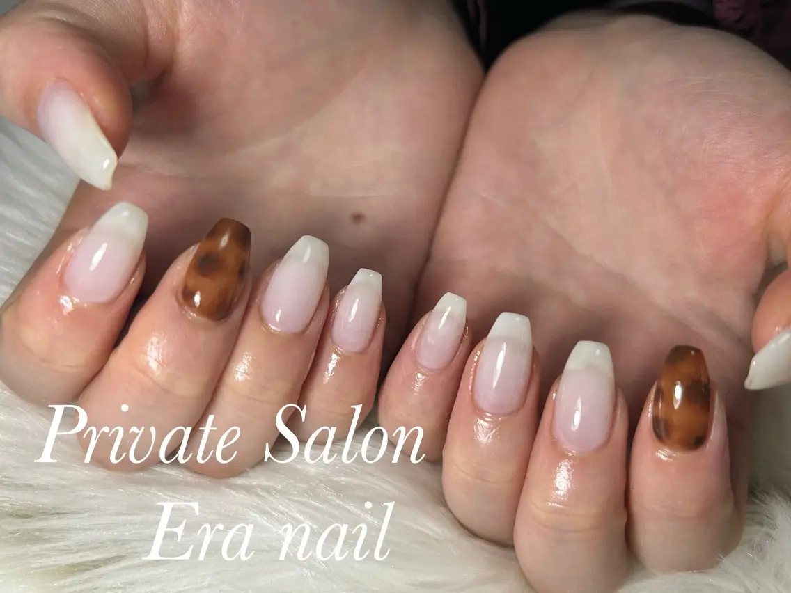 ネイル アニマル柄 ハンドネイル Era nailのネイルデザイン