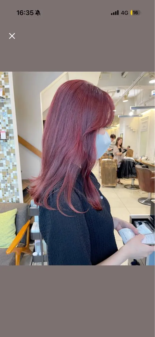 カラー 鈴木 珠奈のヘアスタイル