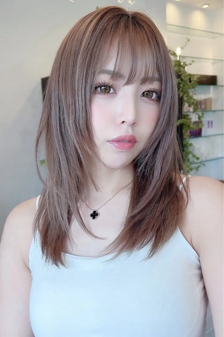 セミロング メンズスタイル/渡邊 優人のヘアスタイル