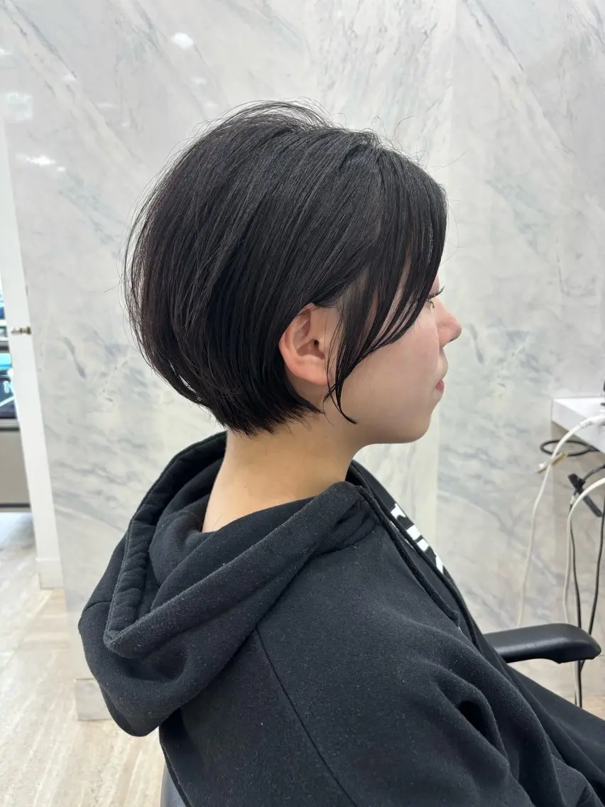 ショート カット ヘアカラー トリートメント Gardenhair 小笠原篤矢ショートのヘアスタイル