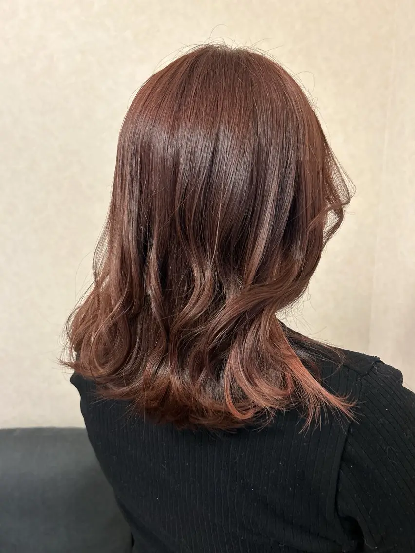 ミディアム 国府田 裕のヘアスタイル