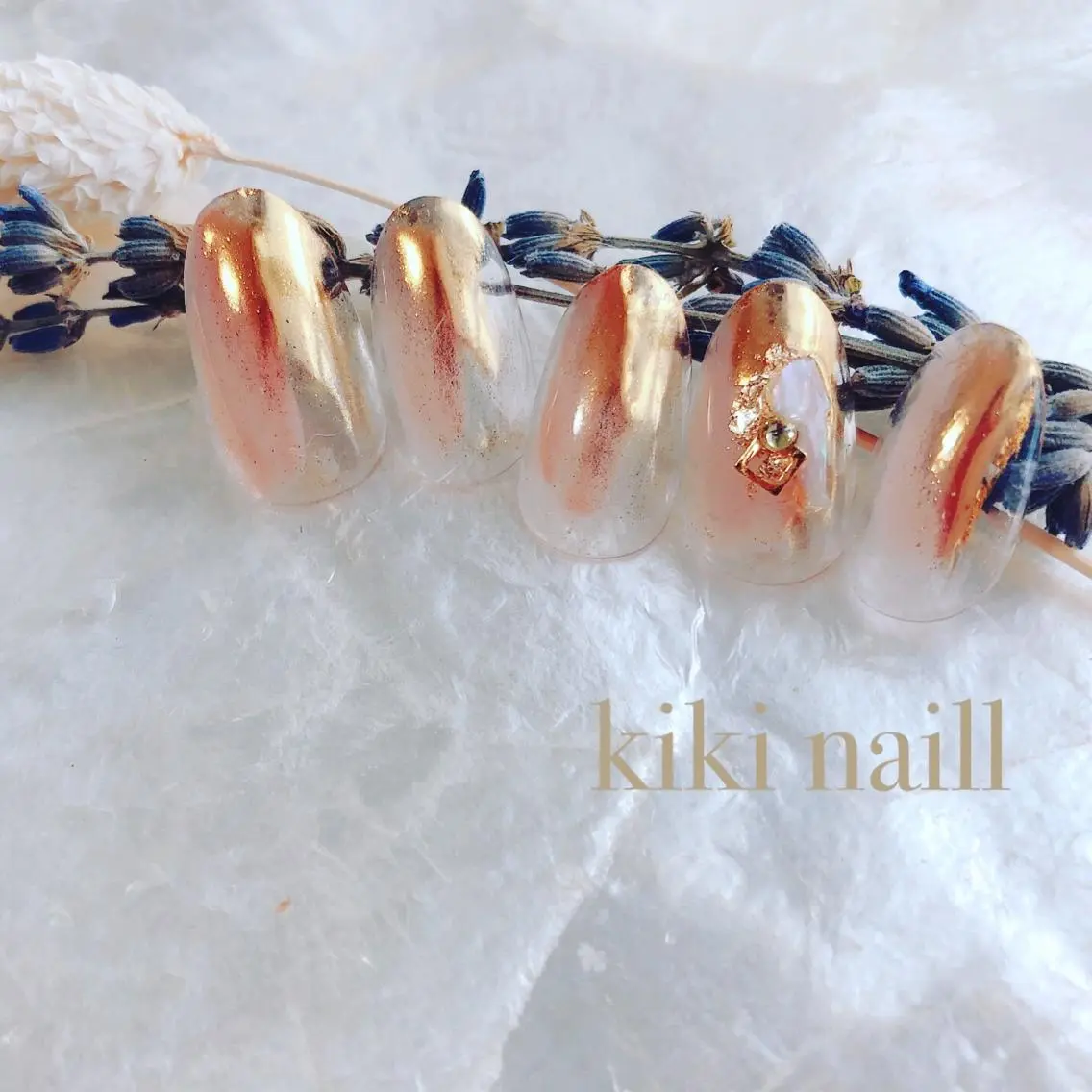 ネイル ミラーネイル kiki nail &brow二子玉川のネイルデザイン