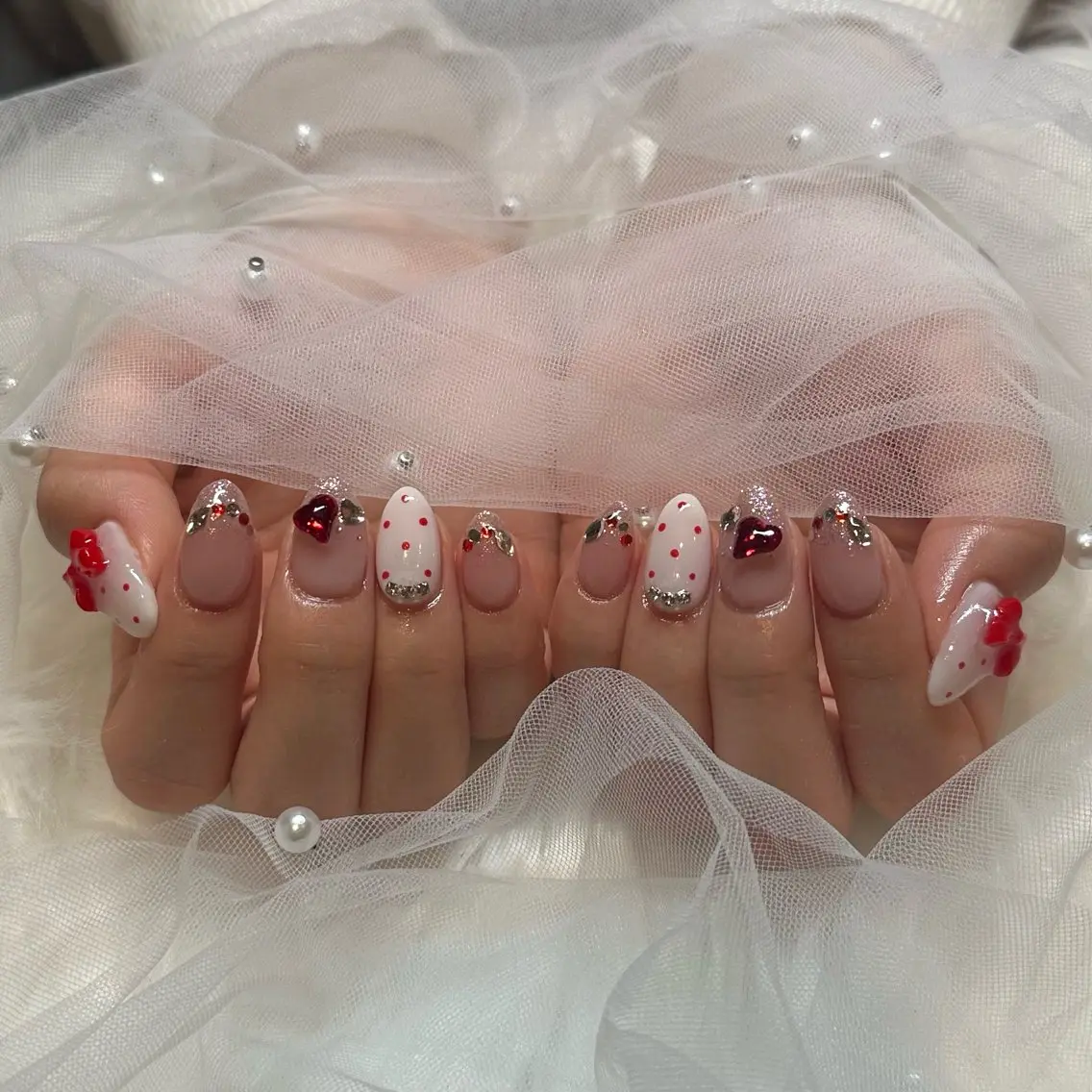 ネイル ハンドネイル 🧸原宿の美フォルム ネイリスト🧸いいだのネイルデザイン
