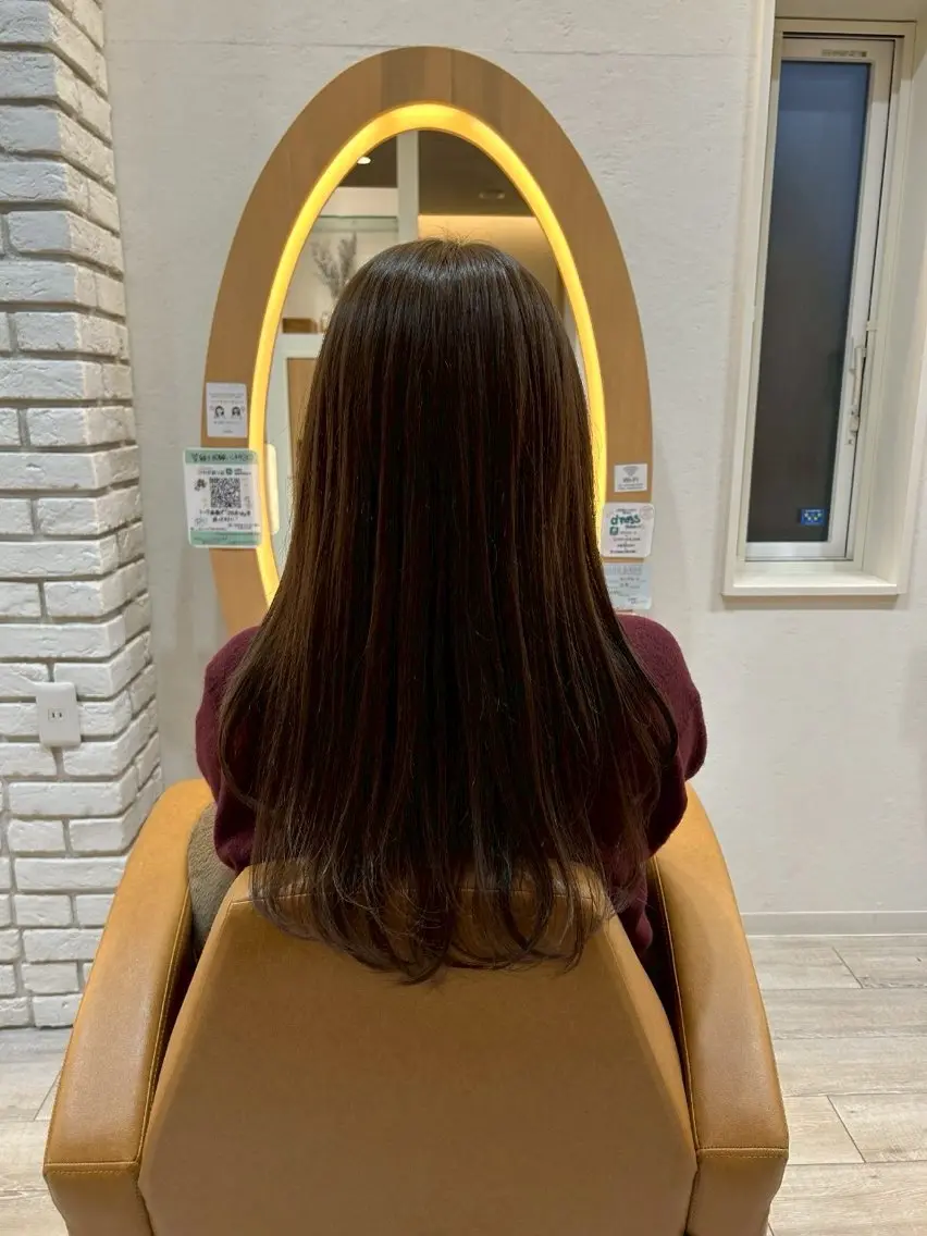 ロング 高橋 ひなののヘアスタイル