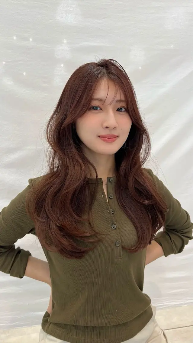 ロング カラー カット ヘアカラー トリートメント 谷本虎太郎 レイヤー🌈ボブのヘアスタイル