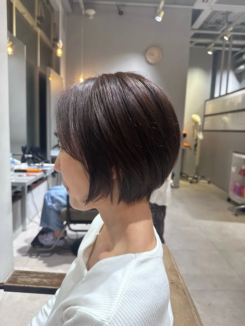 ショート ショートヘア 柴田 舜吏のヘアスタイル