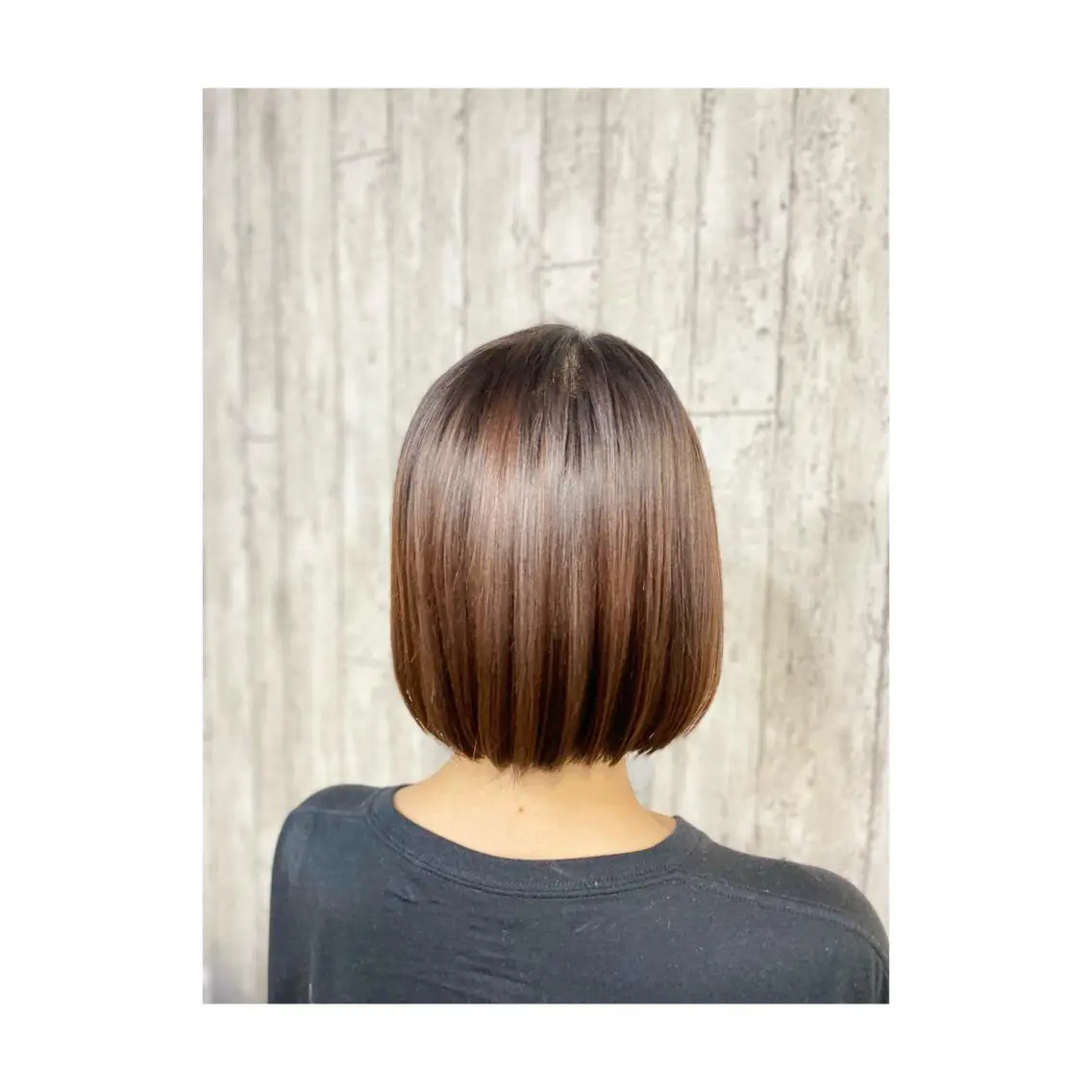 ショート ボブ 勝河 怜楊のヘアスタイル