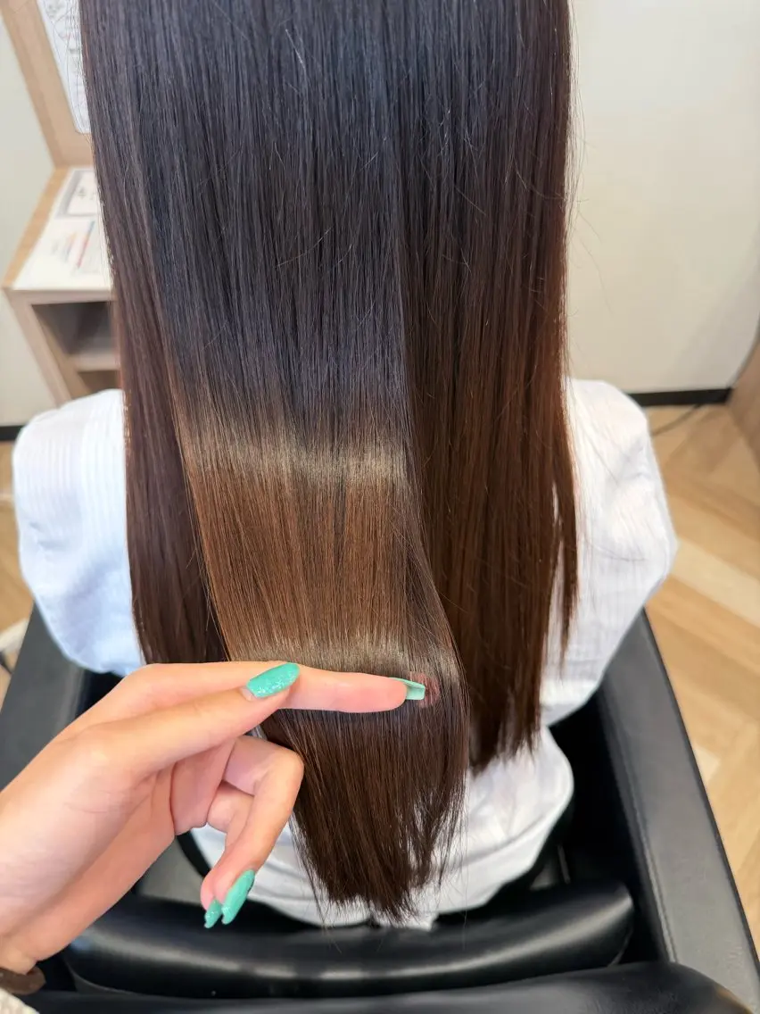ロング 坂井 心奏のヘアスタイル