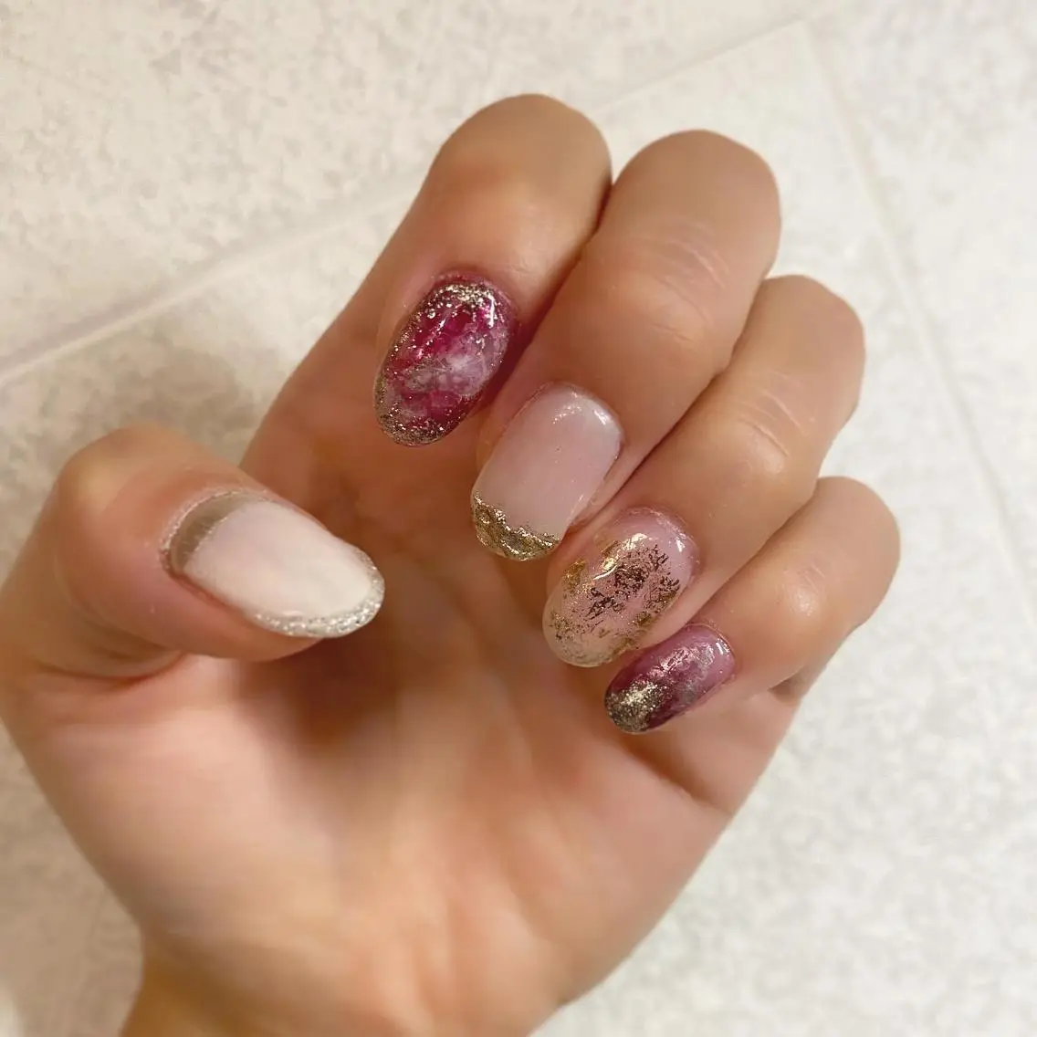 ネイル 持ち込み ニュアンスネイル シンプルネイル ハンドネイル Bethlee nailsのネイルデザイン