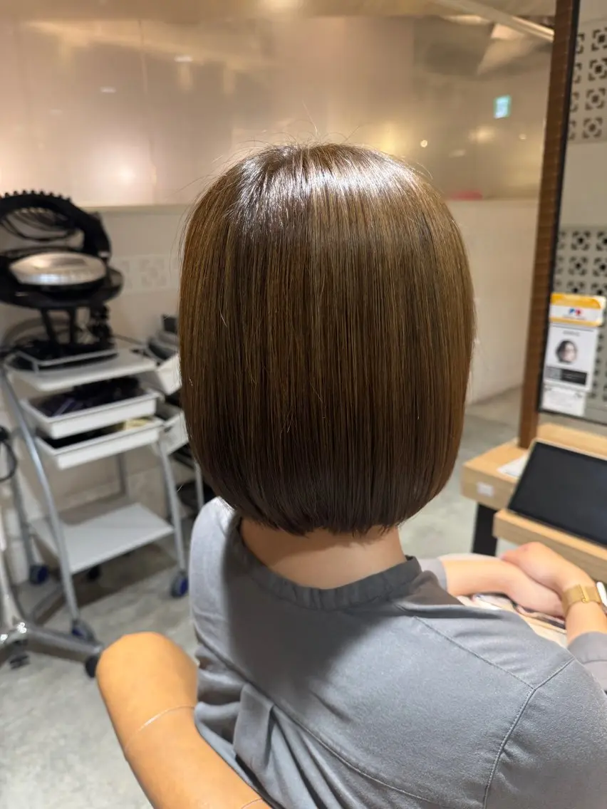 【⛄️期間限定⛄️】カット＋トリートメント(バッサリカットしたい方・ミディアム・ショートヘアの方）の写真