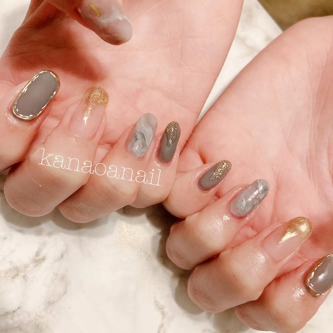 ネイル 地爪育成💅 kanaoanailのネイルデザイン