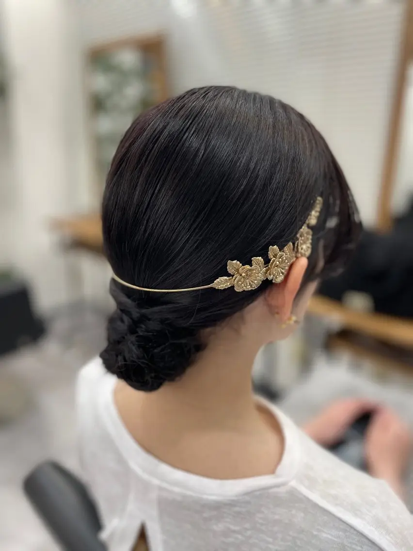 セミロング ヘアセット OGAWA HIROKIのヘアスタイル