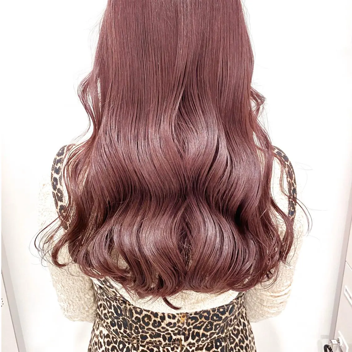 ミディアム カラー 柔らかbeige モトキのヘアスタイル