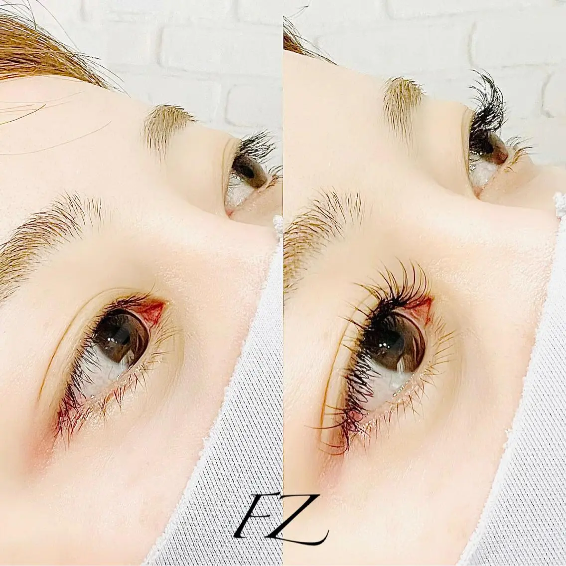 マツエク・マツパ ケラチンラッシュリフト バインドロック 束感まつ毛 Cカール キュート マツエク eyelash presh yukaのマツエク・マツパデザイン