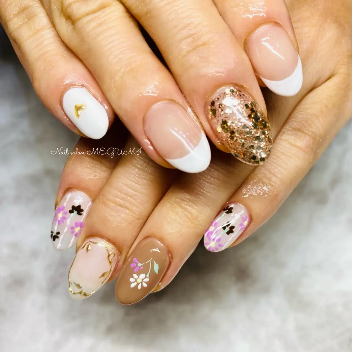ネイル ゴージャス 持ち込み Nail salon MEGUMIのネイルデザイン