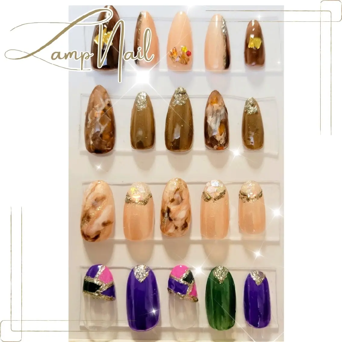 ネイル フットネイル Lamp Nailのネイルデザイン