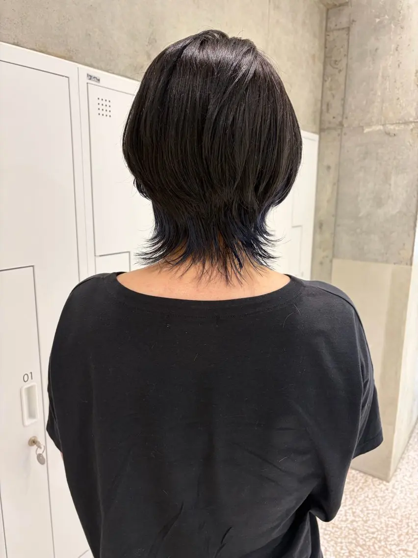 ショート カラー カット ヘアカラー ウルフ/レイヤー shinoのヘアスタイル