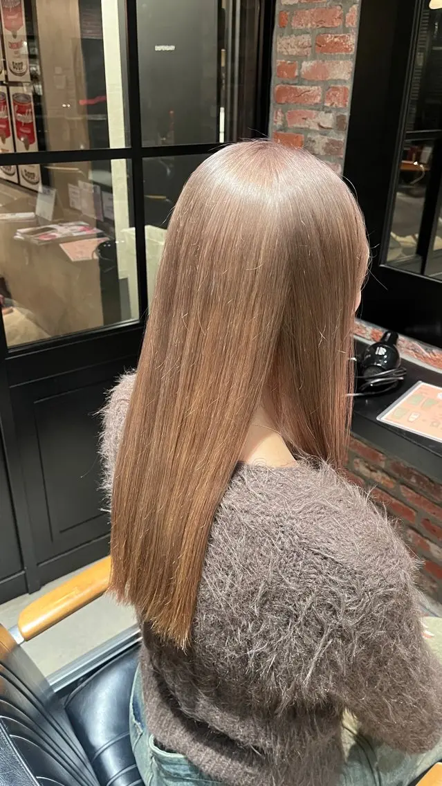 ロング 田中 美月のヘアスタイル