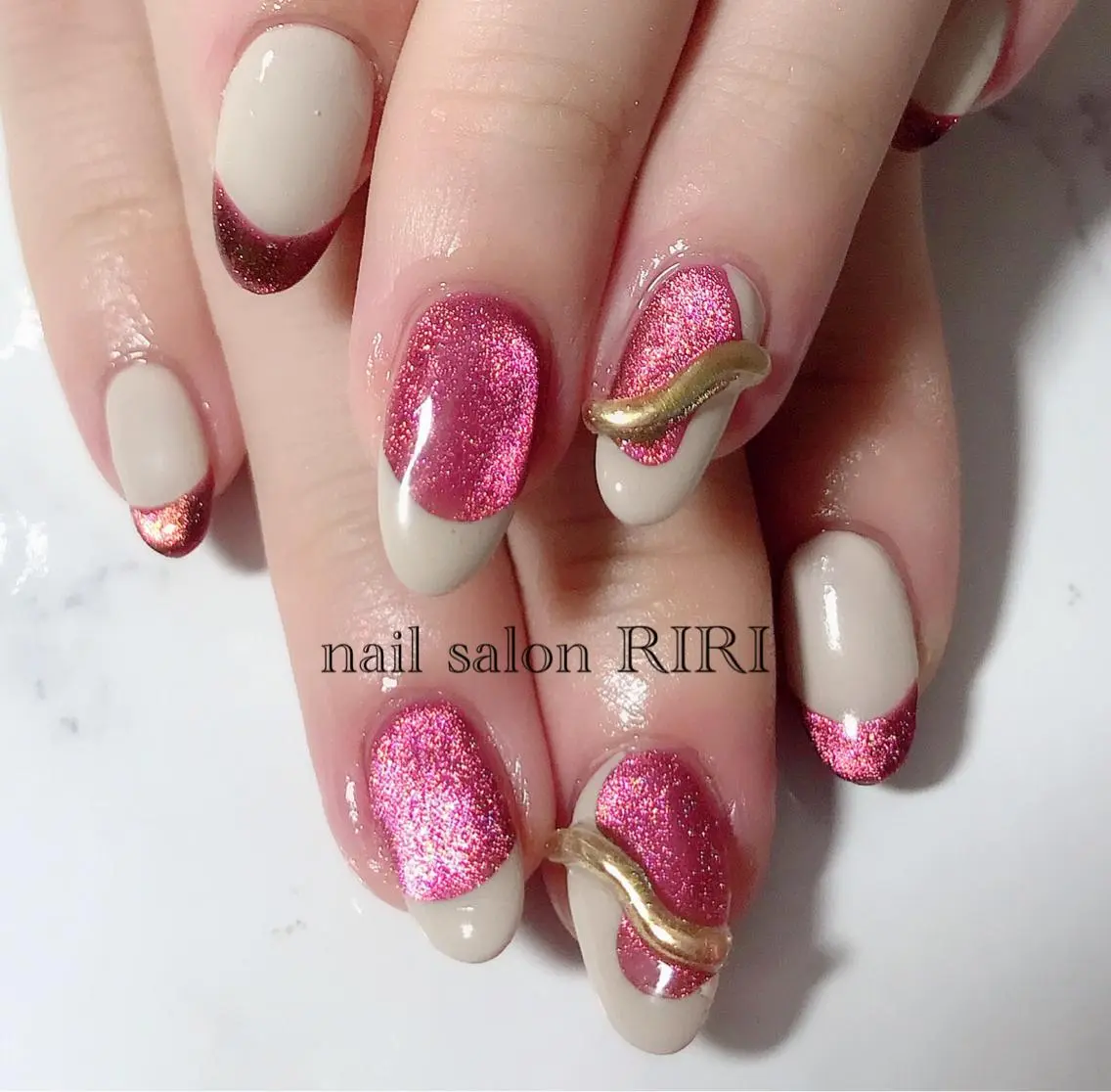 ネイル ニュアンスネイル RIRI リリのネイルデザイン