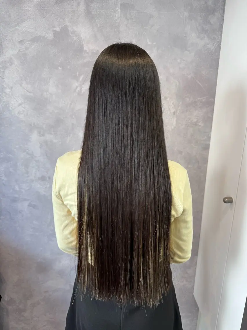 ロング カット トリートメント ヒヨシ ルナのヘアスタイル