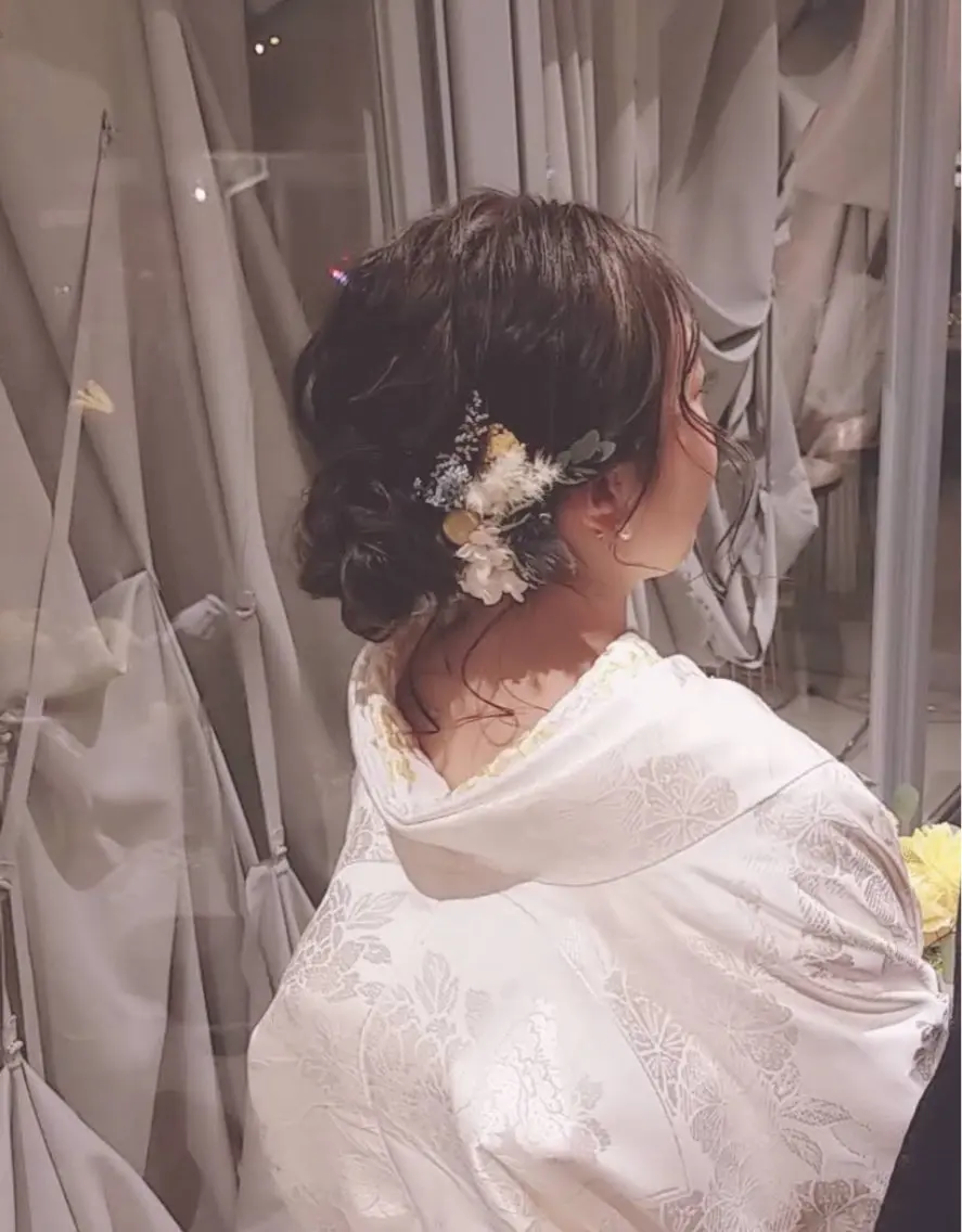 ヘアアレンジ デート 浴衣 ヘアメイクネイリスト hidemi中目黒のヘアスタイル