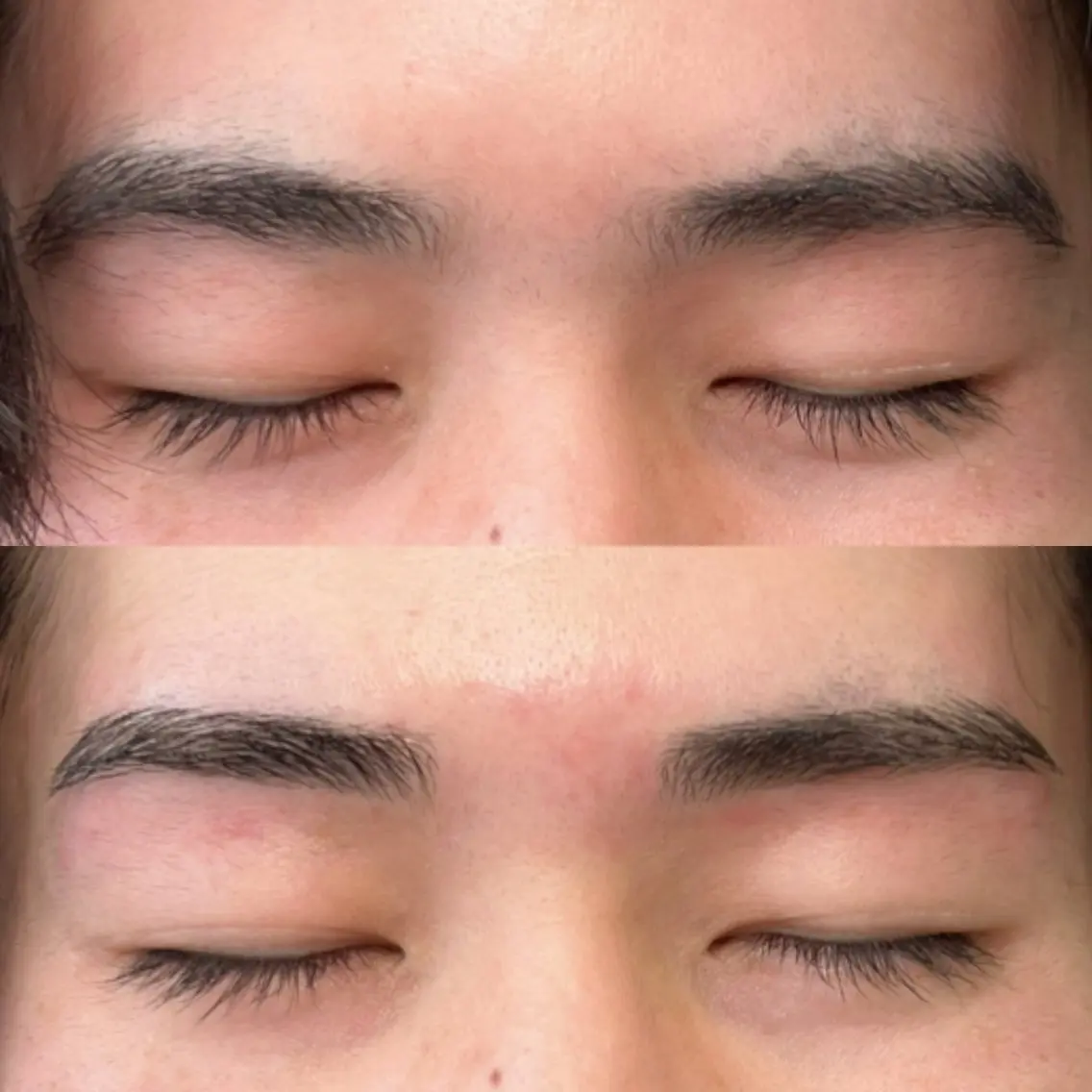メンズ アイブロウ 眉毛ワックス脱毛 森元 海紗のヘアスタイル