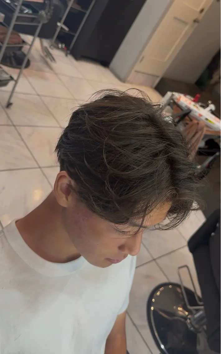 メンズ ❄️艶カラー/メンズ カット❄️tomoのヘアスタイル