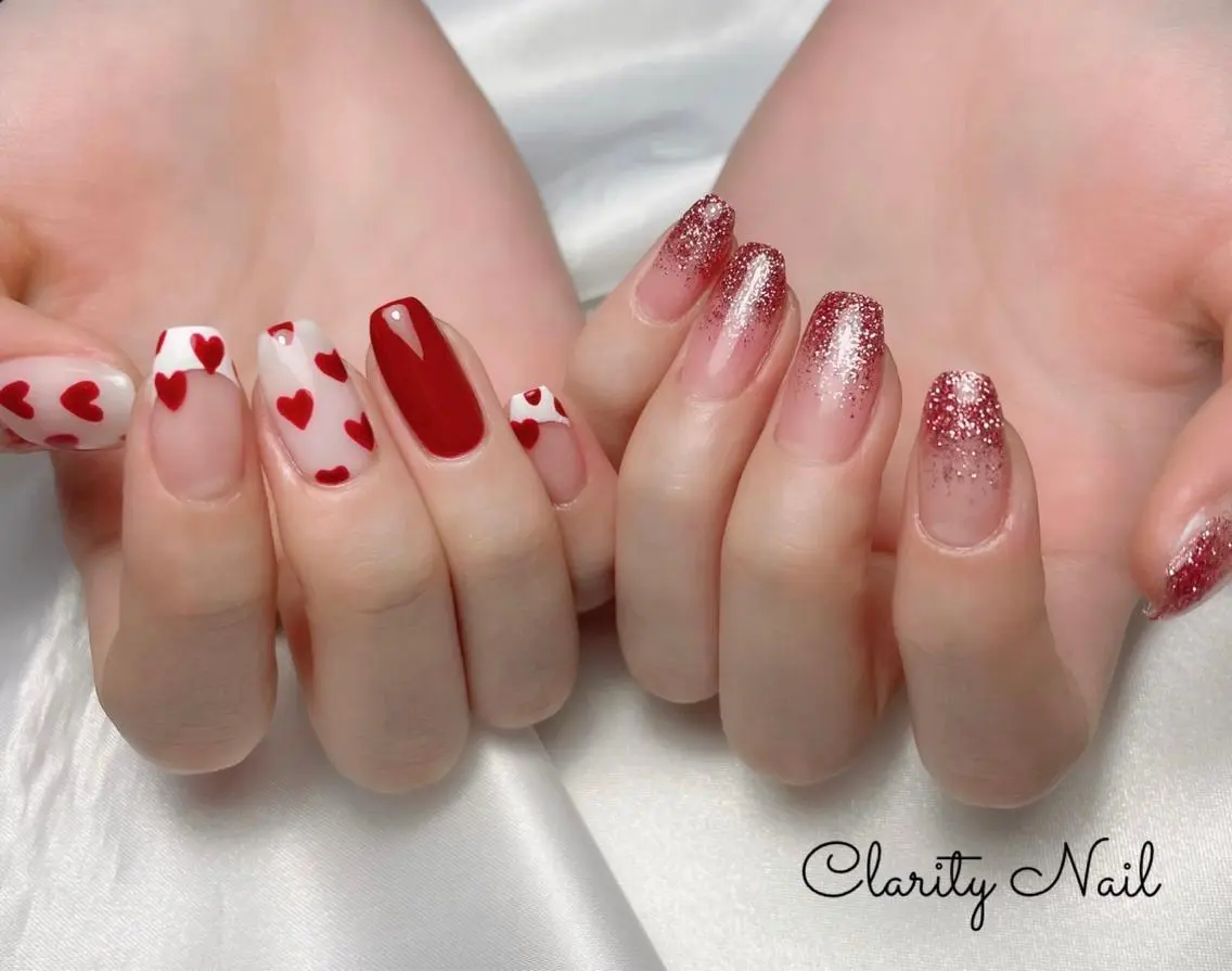 ネイル アートネイル 持ち込み ハンドネイル Clarity Nailのネイルデザイン