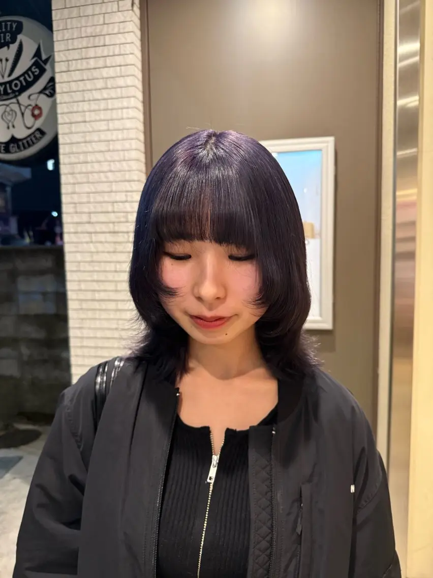 カラー ヘアカラー ma naのヘアスタイル