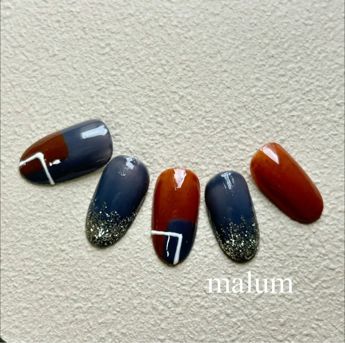 ネイル ハンドネイル malum nailのネイルデザイン