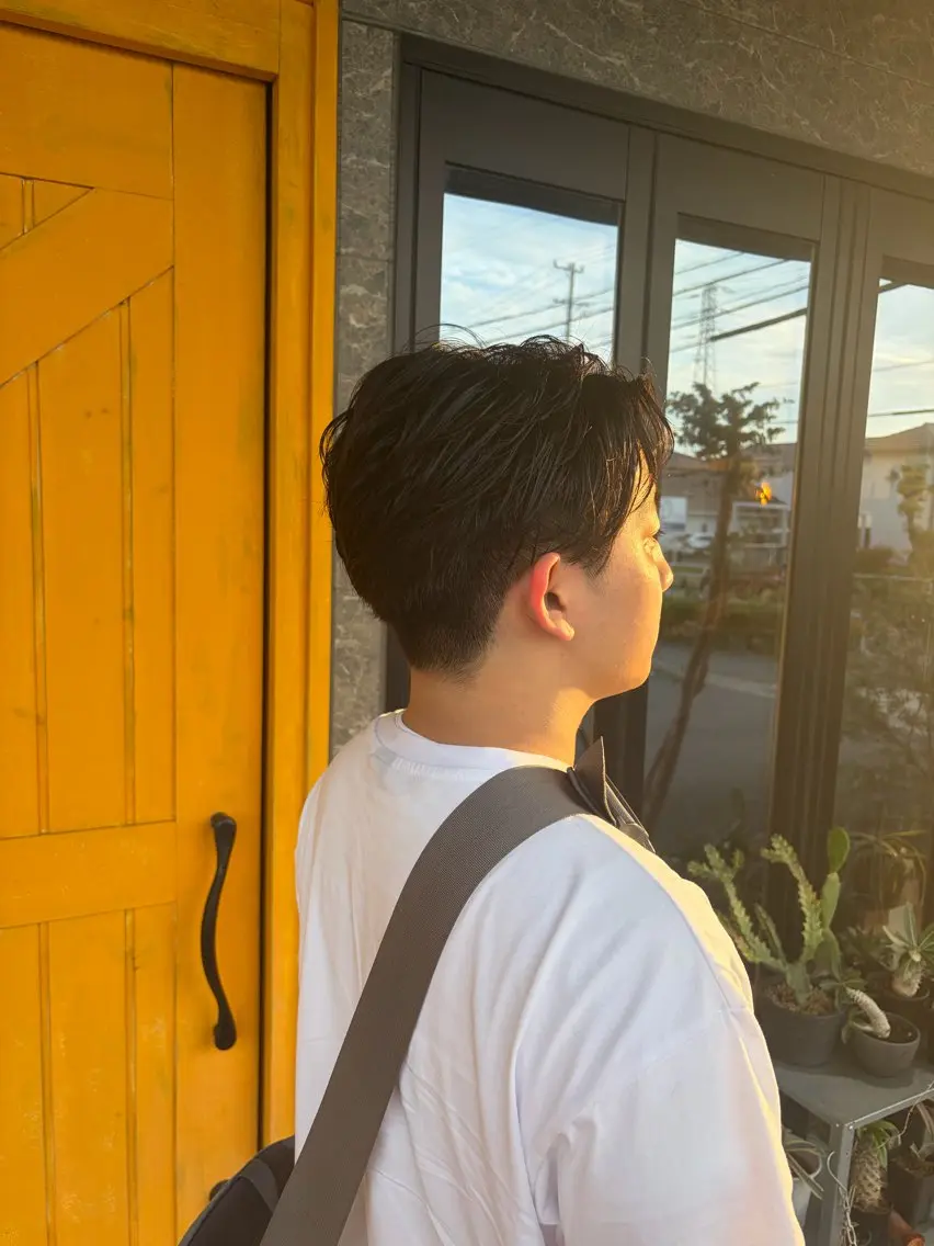 メンズ カット 織部 望のヘアスタイル
