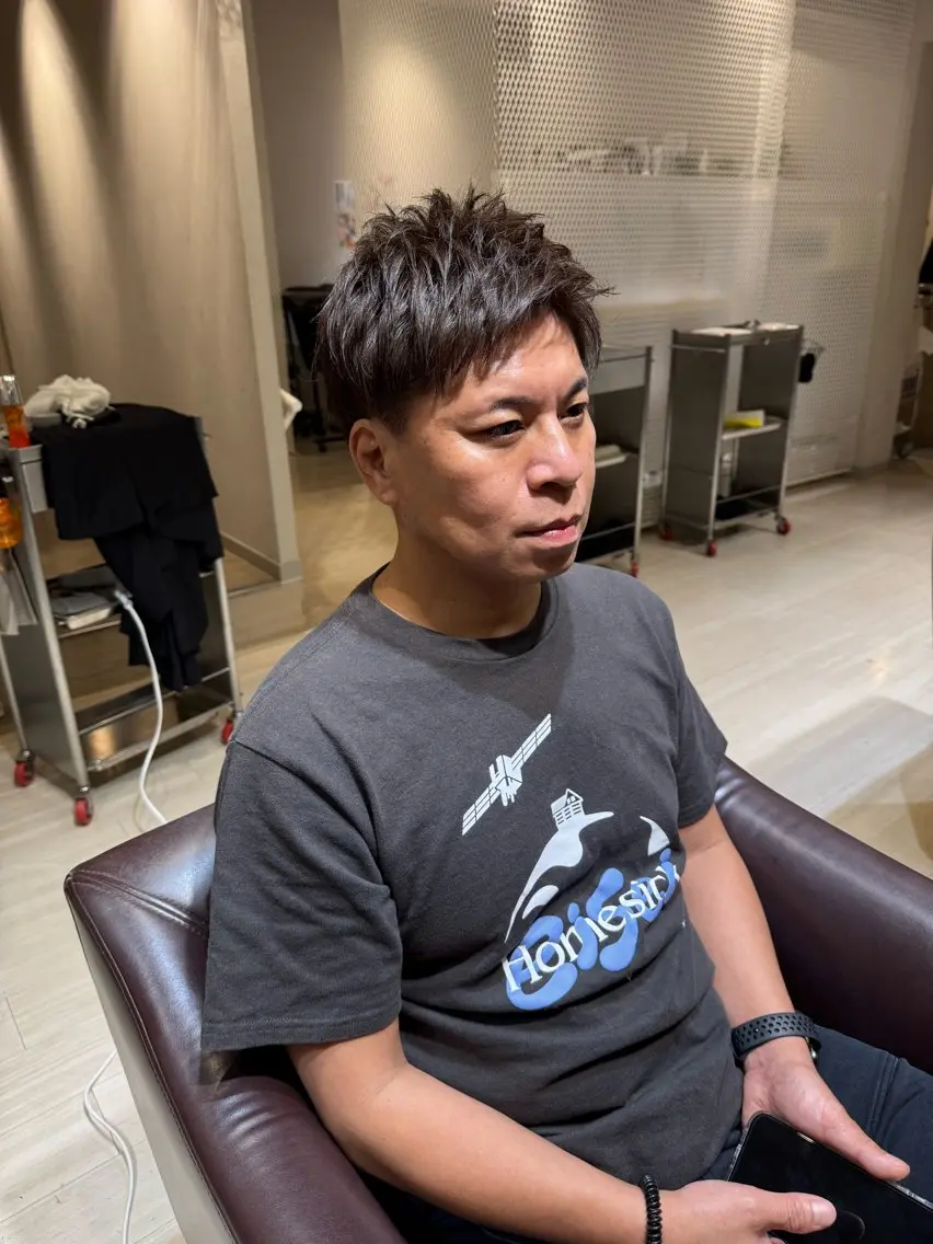ショート 🫧メンズ特化🫧 瀧口翔太のヘアスタイル