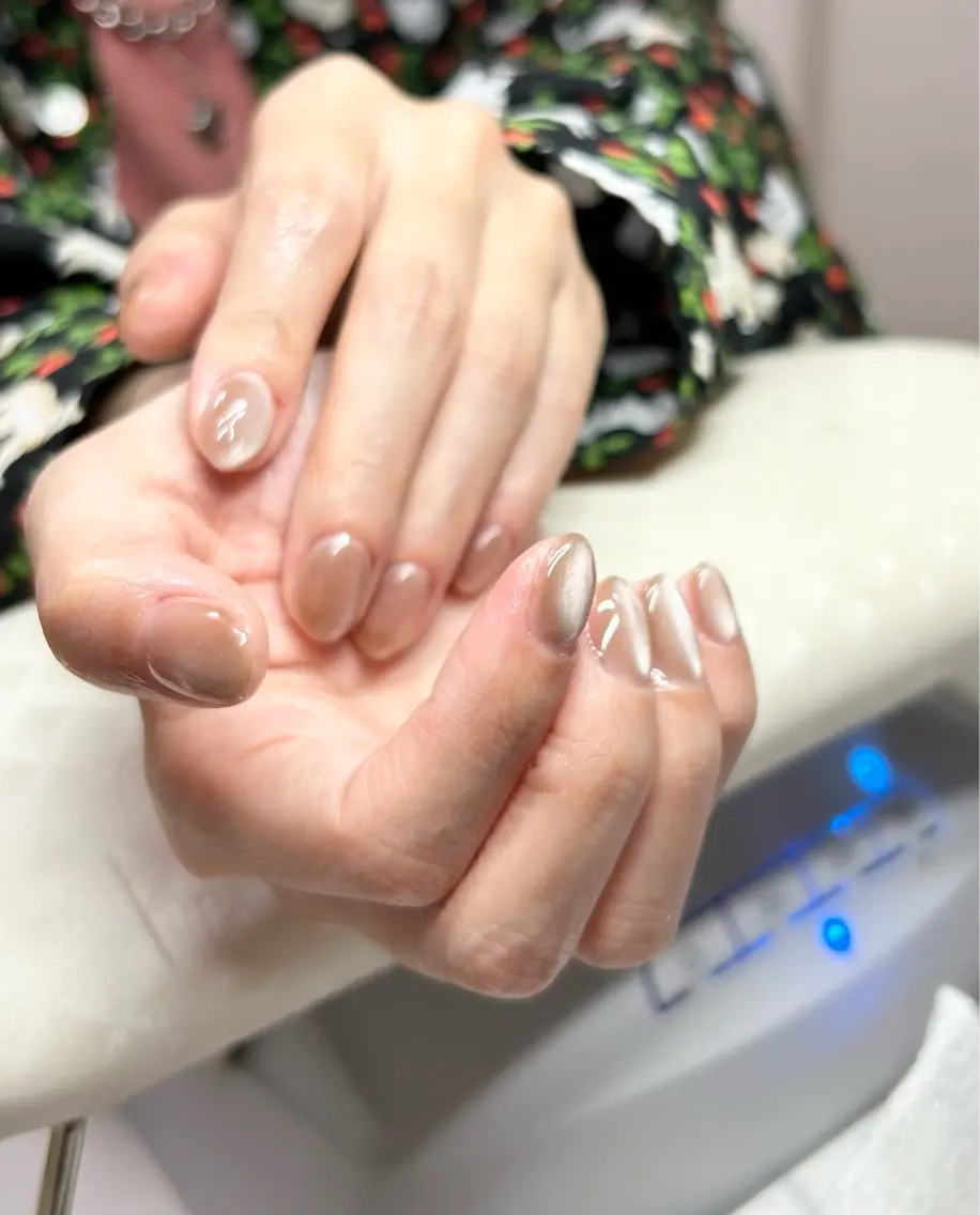 ネイル マグネットネイル マグネットワンカラー ワンカラーネイル Nail Room.Dooのネイルデザイン