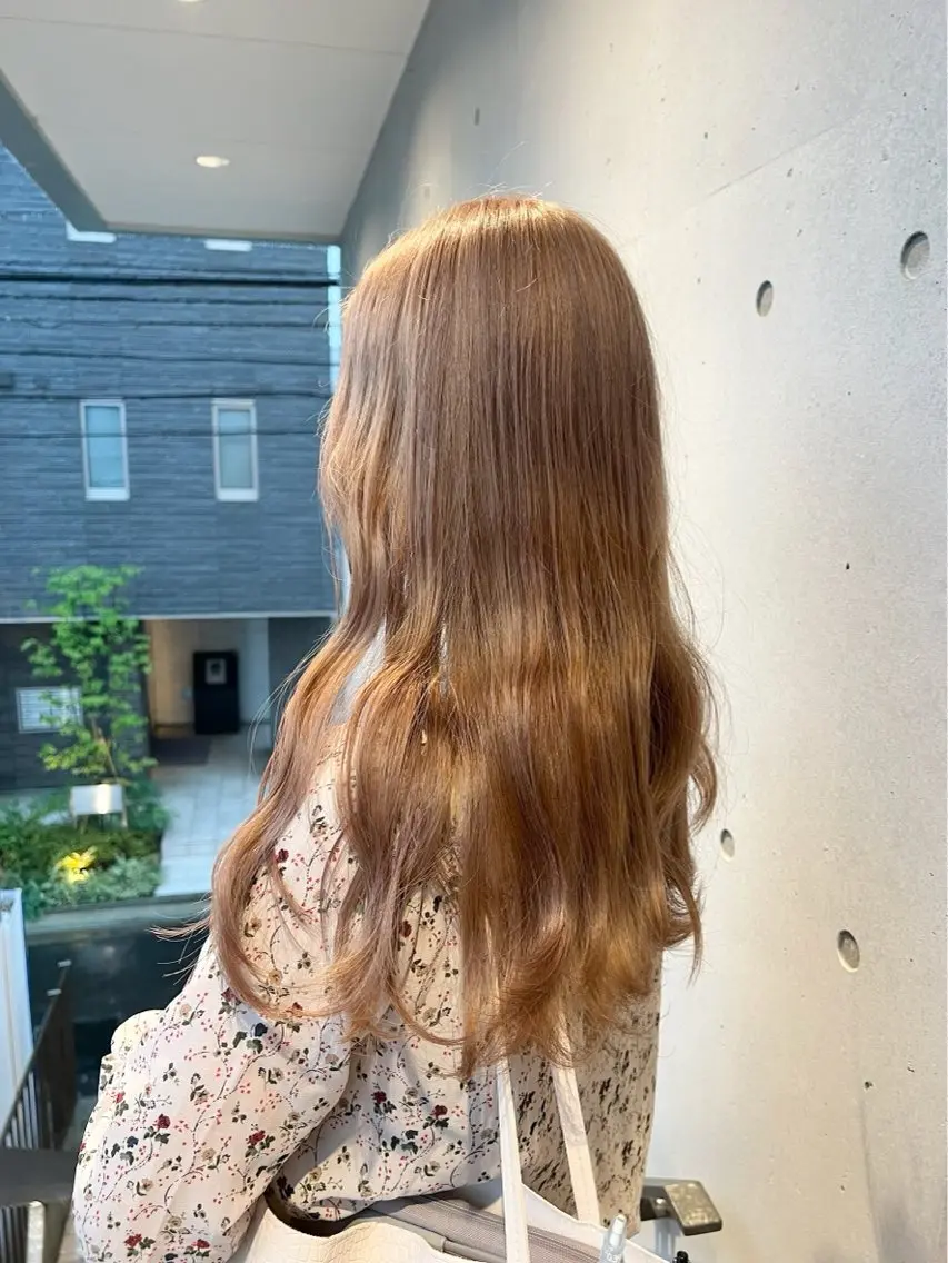 初ブリーチ⭕️[ブリーチ一回込み] ダブルカラー＋ウォータートリートメント✨の写真