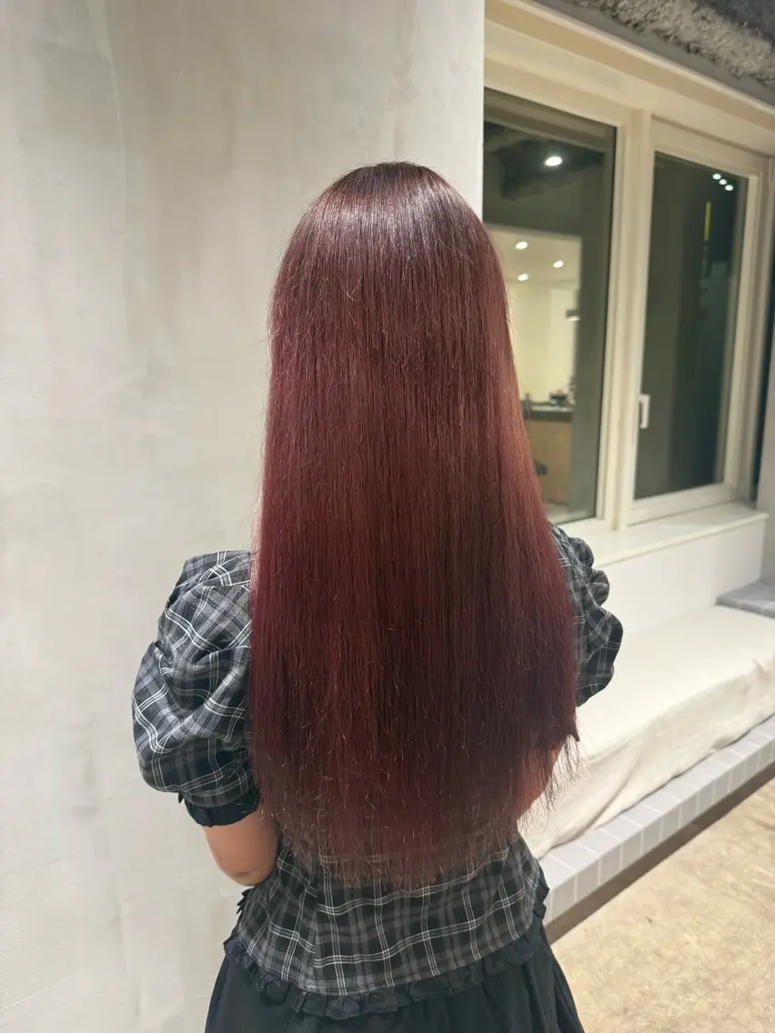 セミロング カット ヘアカラー AMI/ブリーチ/ プルエクステ💎のヘアスタイル