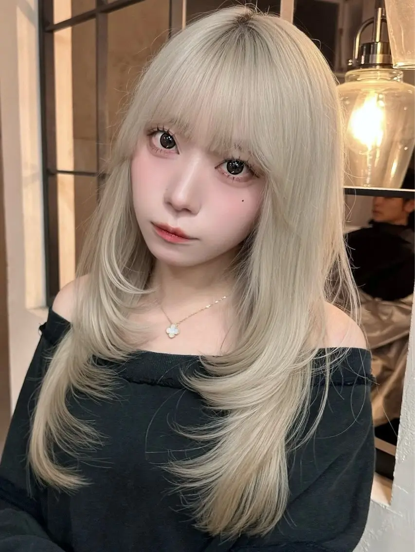 【minimo限定メニュー】ロング料金0¥レディースカット+つるりんちょトリートメントの写真