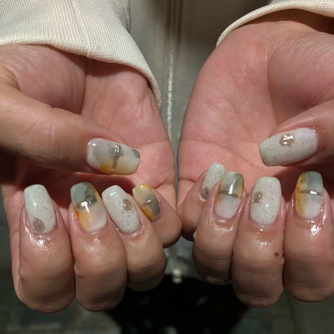 ネイル ニュアンスネイル ハンドネイル Taketsugu Manaのネイルデザイン