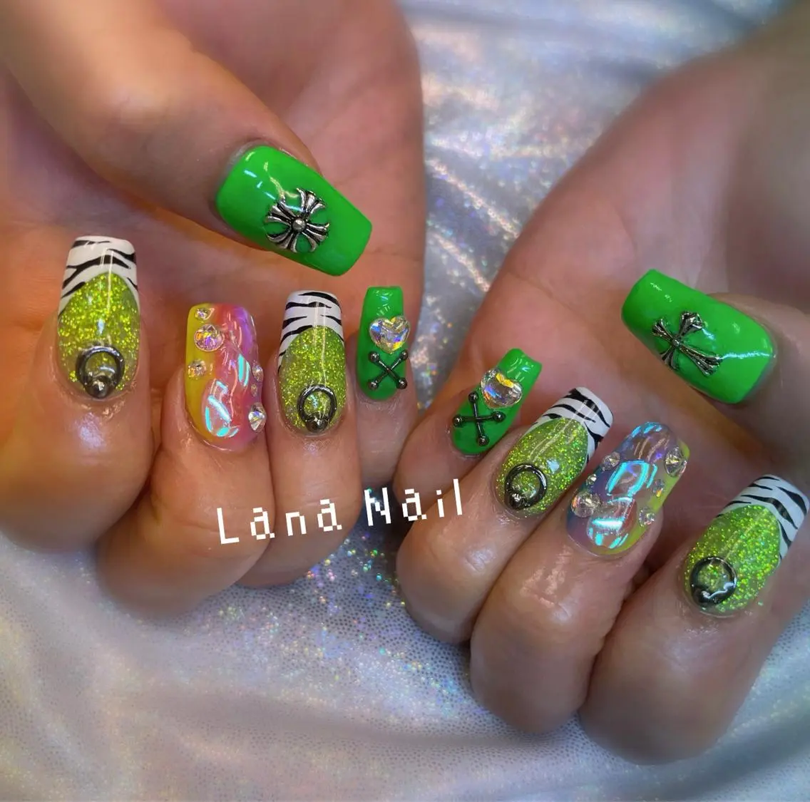 ネイル スカルプネイル Lana Nailのネイルデザイン