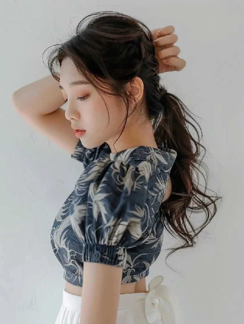 ヘアアレンジ 束感まつぱ🫧 なつき🫧のヘアスタイル