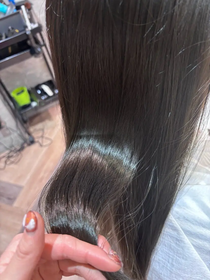カラー ヘアカラー トリートメント 艶カラー💞 amiのヘアスタイル