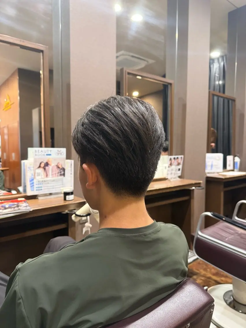 メンズ カット キクチ マナのヘアスタイル