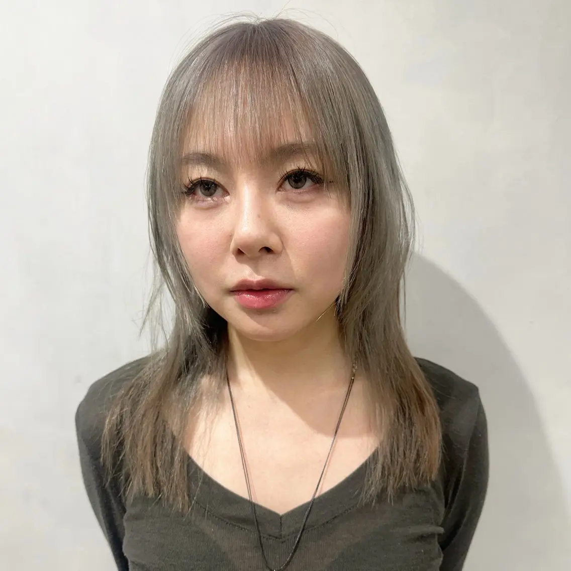 セミロング カラー カット ヘアカラー トリートメント デザインカラー/パー マ🦖外岡咲希🦖のヘアスタイル